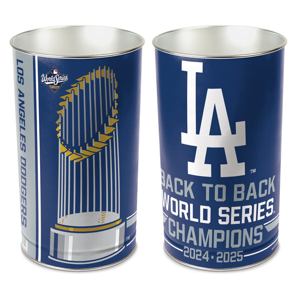 2025 World Series Champions Tapered Wastebasket