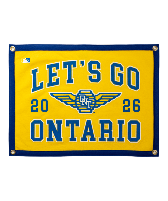 OTB Let's Go Oxford Pennant Camp Flag-Limited Edition
